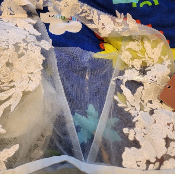 BLUE FORMAL/WEDDING DRESS - Picture 15 of 16